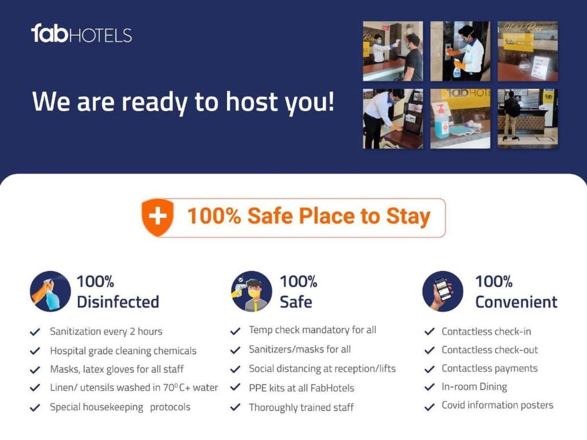 Fabhotel Pride Inn - Nr Tcs Deccan Park, Hitech City Hajdarábád Exteriér fotografie